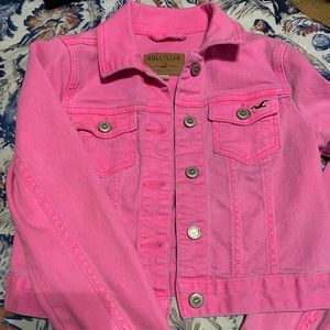 Bright Neon Jean Jacket